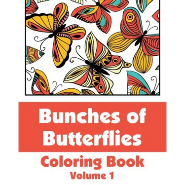 Bunches of Butterflies Coloring Book