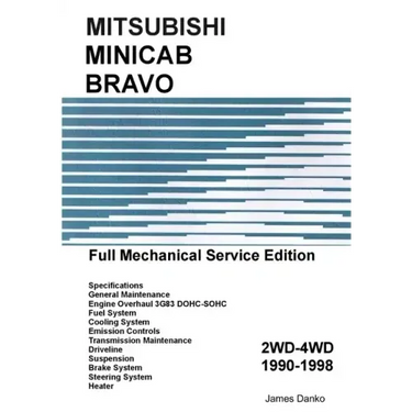 Mitsubishi Minicab-Bravo Full Mechanical Service Manual