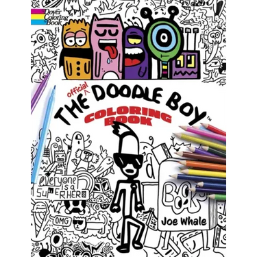 The Official Doodle Boy Coloring Book