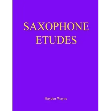 Saxophone Etudes