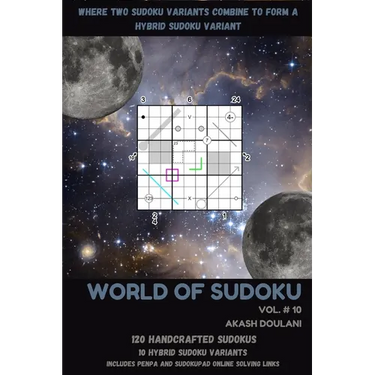 World of Sudoku: Vol # 10: Where Two Sudoku Variants Combine to Form a Hybrid Sudoku Variant