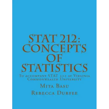 Stat 212: Concepts of Statistics