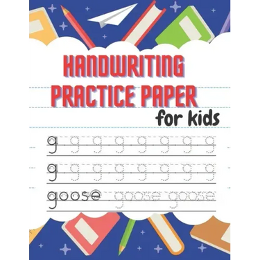 Handwriting Practice Paper: Beautiful Handwriting Practice with Lines For ABC - 100 pages for kids learning to write