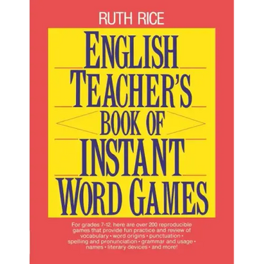 English Teacher's Book of Instant Word Games