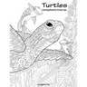 Turtles Coloring Book for Grown-Ups 1