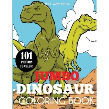 Jumbo Dinosaur Coloring Book