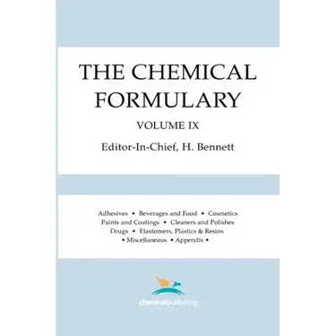 The Chemical Formulary, Volume 9