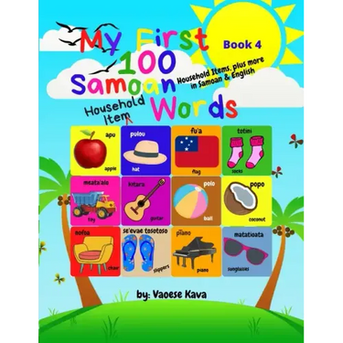 My First 100 Samoan Household Item Words - Book 4