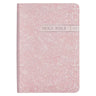 KJV Bible Pocket Faux Leather, Pink