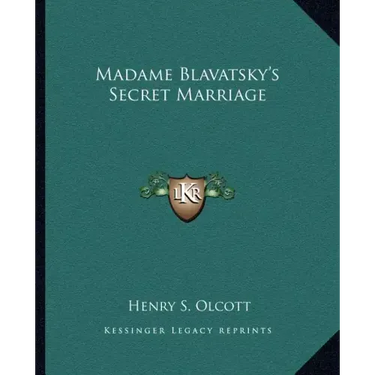 Madame Blavatsky's Secret Marriage