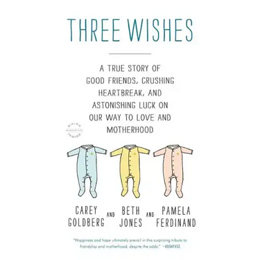Three Wishes: A True Story of Good Friends, Crushing Heartbreak, and Astonishing Luck on Our Way to Love and Motherhood