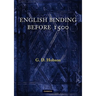 English Binding Before 1500