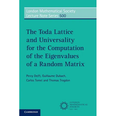 The Toda Lattice and Universality for the Computation of the Eigenvalues of a Random Matrix