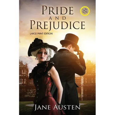 Pride and Prejudice (Annotated, Large Print)