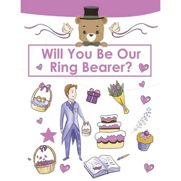 Ring Bearer Proposal, Will You Be Our Ring Bearer?: Activity Book, Ring Bearer Gift For That Special Little Boy, Wedding Party, Notebook, Journal