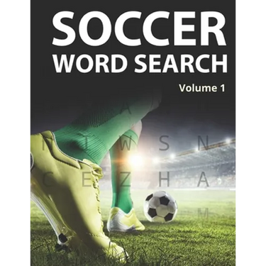 Soccer Word Search (Volume 1): Large Print Puzzle Book for Football Fans and Players