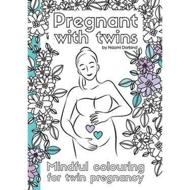 Pregnant with twins.: Mindful colouring for twin pregnancy.