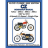 CZ 125cc - 250cc - 360cc - 380cc WORKSHOP MANUAL 1967-1974 SINGLE EXHAUST