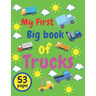 My First Big Book of Trucks: Kids Coloring Activity Books