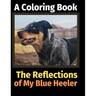 The Reflections of My Blue Heeler: A Coloring Book