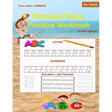 Trace Letters: Numbers Handwriting Practice workbook for kids: Writing workbook for preschoolers with sight words for pre-kindergarte