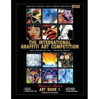 Graffiti Verite' 25 (GV25) The International Graffiti Art Competition-Art Book 1: First & Second (1997-1998) - Collectors Edition