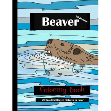 Beaver Coloring Book