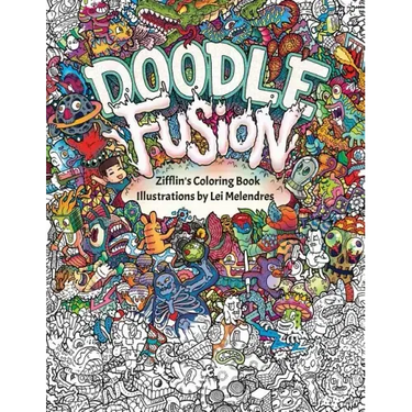 Doodle Fusion: Zifflin's Coloring Book