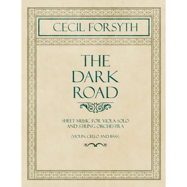 The Dark Road - Sheet Music for Viola Solo and String Orchestra (Violin, Cello and Bass)