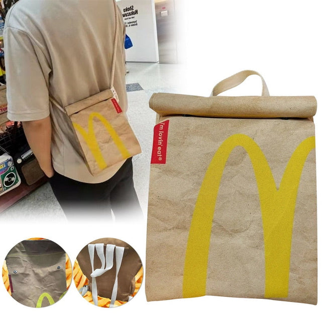 McDonalds Starbucks Shoulder Bag / Backpack by White Market