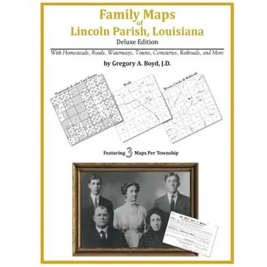 Family Maps of Lincoln Parish, Louisiana