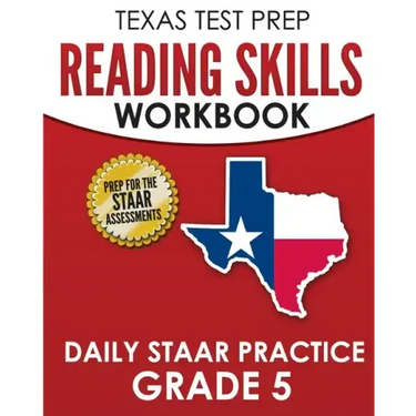 TEXAS TEST PREP Reading Skills Workbook Daily STAAR Practice Grade 5: Preparation for the STAAR Reading Tests