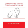 Shetland Sheepdog Coloring Calendar