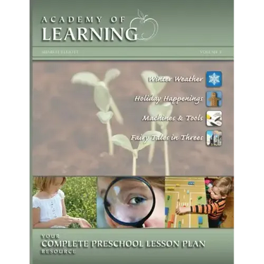 ACADEMY OF LEARNING Your Complete Preschool Lesson Plan Resource - Volume 5