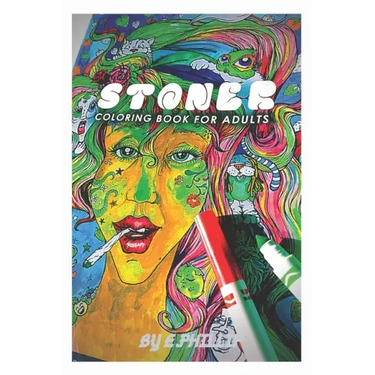 Stoner Coloring Book for Adults