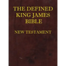 Defined King James Bible New Testament