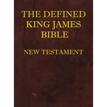 Defined King James Bible New Testament
