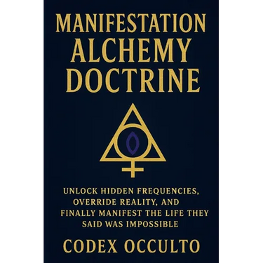 Manifestation Alchemy Doctrine: Unlock Hidden Frequencies, Override Reality, and Finally Manifest the Life They Said Was Impossible