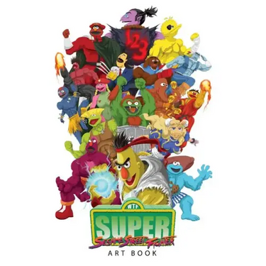 Sesame Street Fighter Artbook