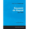 Souvenir de Hapsal - A Score for Solo Piano Op.2 (1867)