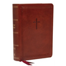 Nkjv, Reference Bible, Compact, Leathersoft, Brown, Red Letter Edition, Comfort Print: Holy Bible, New King James Version