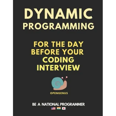 Dynamic Programming for the day before your coding interview