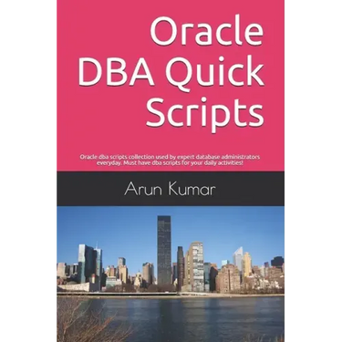 Oracle DBA Quick Scripts: Oracle dba scripts collection used by expert database administrators everyday. Must have dba scripts for your daily ac