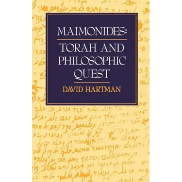 Maimonides: Torah and Philosophic Quest