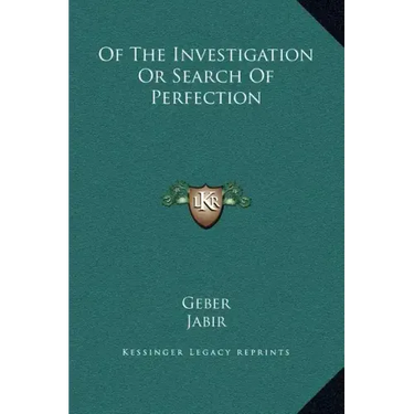 Of the Investigation or Search of Perfection