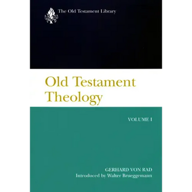 Old Testament Theology, Volume I: A Commentary