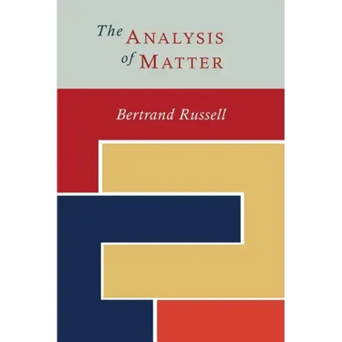 The Analysis of Matter