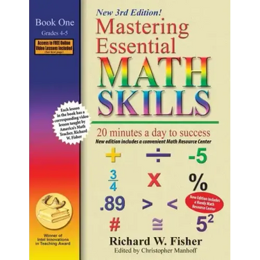 Mastering Essential Math Skills, Book 1: Grades 4 and 5, 3rd Edition: 20 minutes a day to success