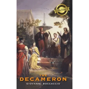 The Decameron (Deluxe Library Edition) (Annotated)