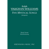 Five Mystical Songs: Vocal score